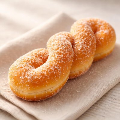 Sugar twist donut