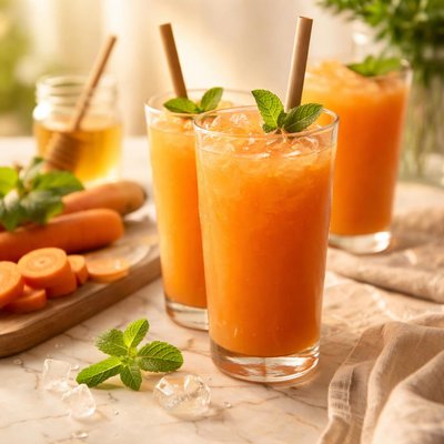 Sugared carrot juice