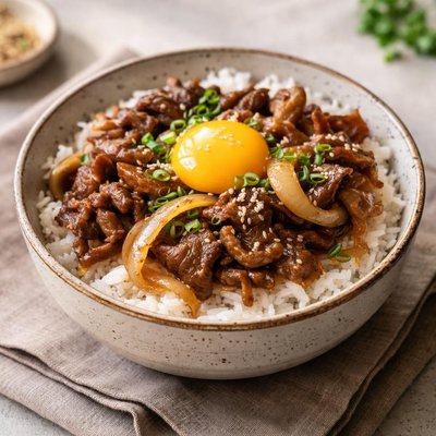 日式照烧牛肉饭