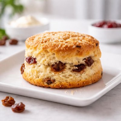 Sultana scone