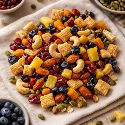 Summer harvest snack mix