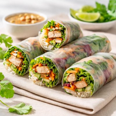Summer roll chicken