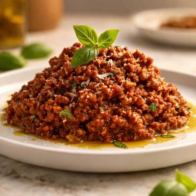 Sun-dried tomato pesto sauce