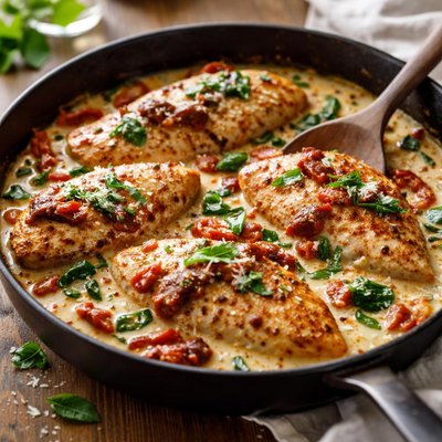 Sun dried tomato chicken