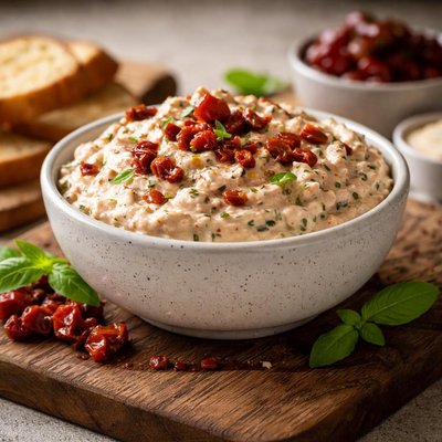 Sun dried tomato cream cheese