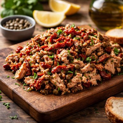 Sun dried tomato tuna