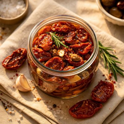 Sundried tomatoes in oil