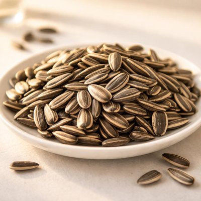 Sunflower seeds with shell