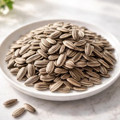 Sunflower seeds with shells