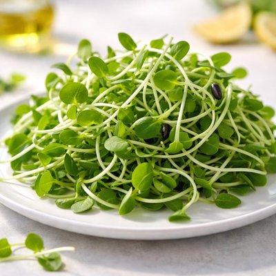 Sunflower sprouts