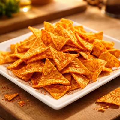 Super crunch cornchips