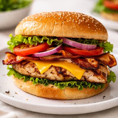 Super duper grilled chicken sandwich