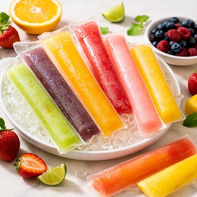 Superfruit organic freezy pops