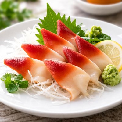 Surf clam sashimi