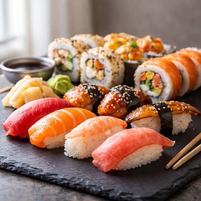 Sushi assortment