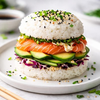 Sushi burger
