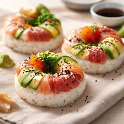 Sushi donuts
