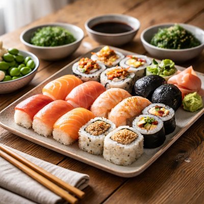 Sushi meal