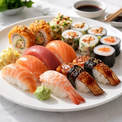 Sushi platter