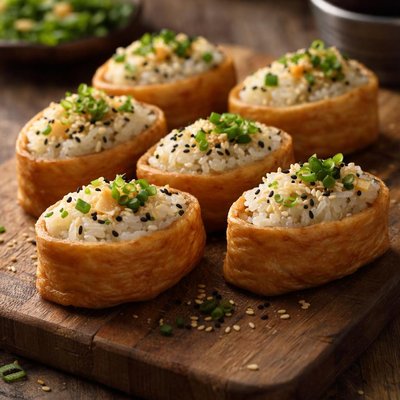 豆腐皮包寿司米