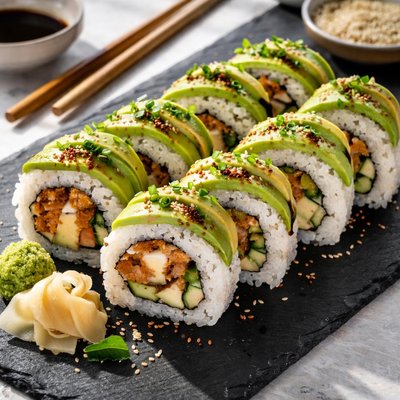 鳥肉酪梨壽司卷