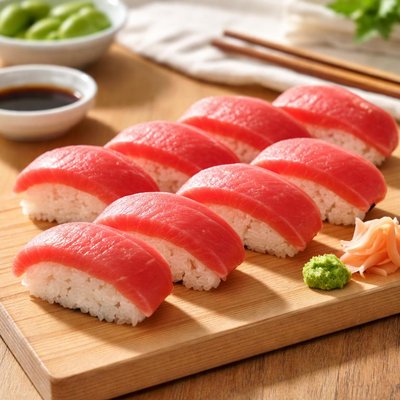 Sushi with tuna