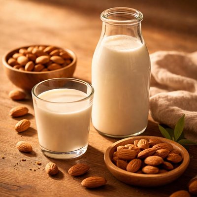 Sweet almond milk