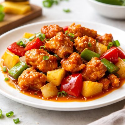 Sweet and sour chicken