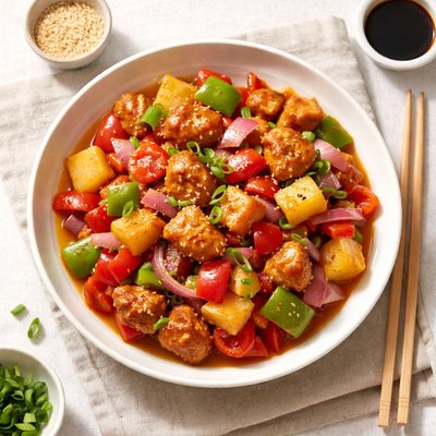 Sweet and sour stir-fry