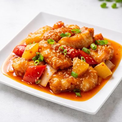 Sweet and sour white fish