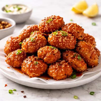 Sweet and spicy boneless wings
