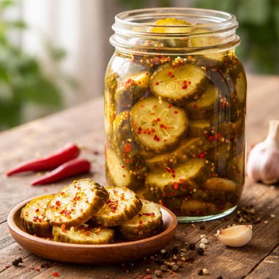 Sweet and spicy pickles