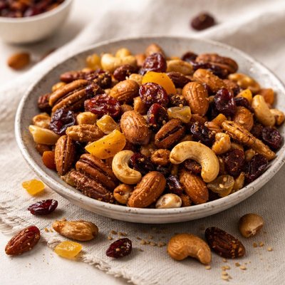 Sweet and spicy trail mix