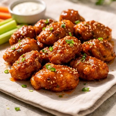 Sweet boneless wings