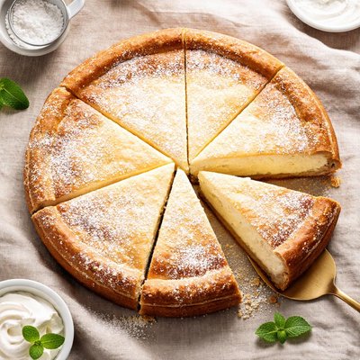 Sweet cheese pie