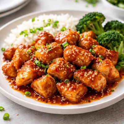 Sweet chilli chicken