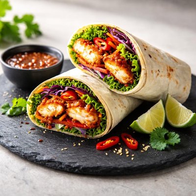 Sweet chilli wrap