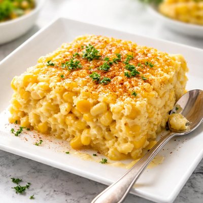 Sweet corn pudding