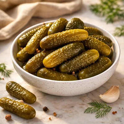 Sweet gherkin pickle
