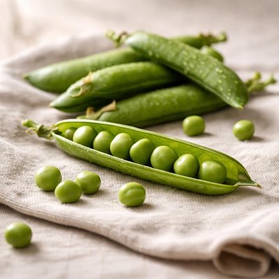 Sweet green peas