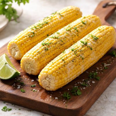 Sweet jersey corn on the cob