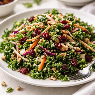 Sweet kale salad