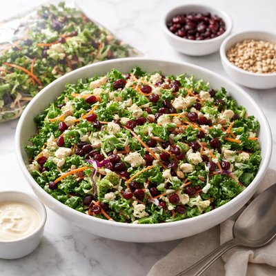 Sweet kale salad kit