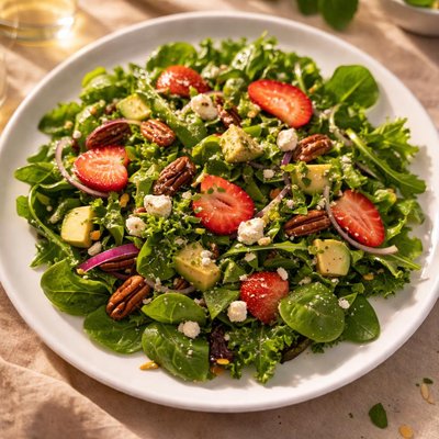Sweet leaf salad