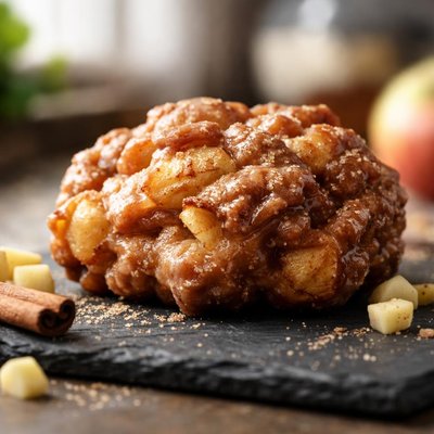 Sweet paradise apple fritter