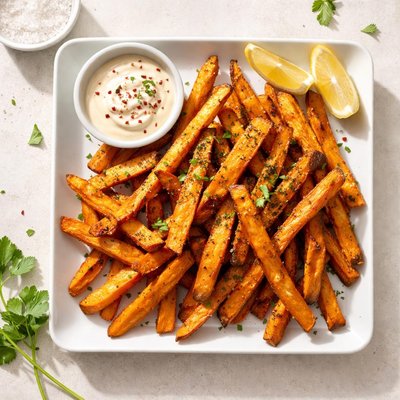 Süßkartoffel-Pommes