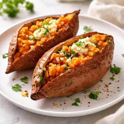 Sweet potato baked