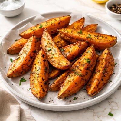 Sweet potato baked non added fat
