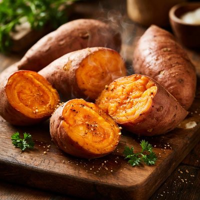 Sweet potato boiled
