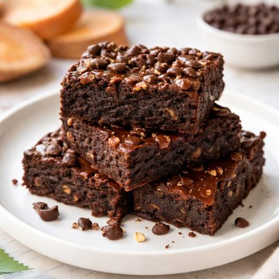 Sweet potato brownie